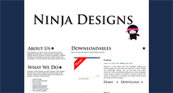 Desktop Screenshot of ninjadesigns.co.uk